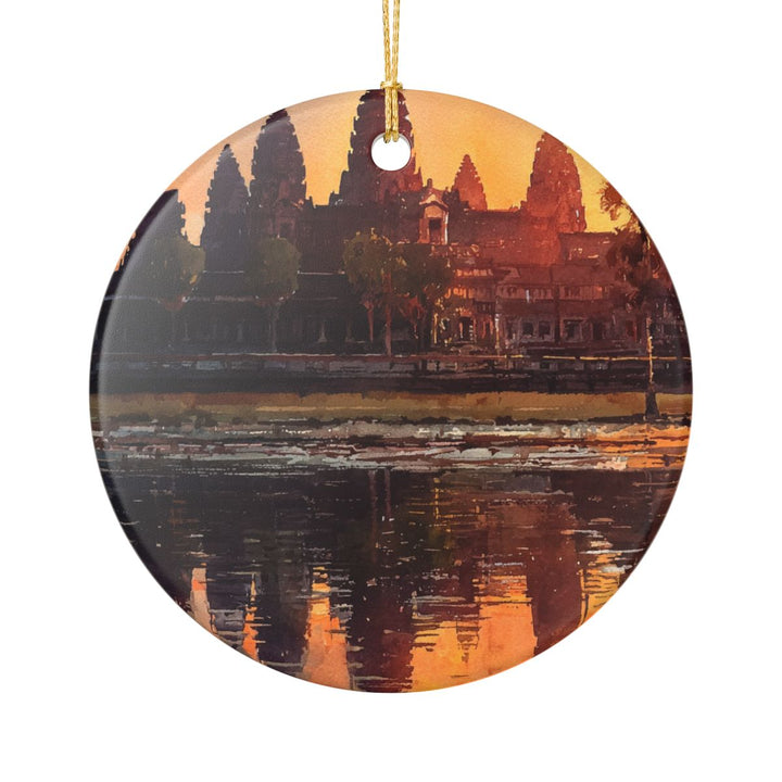 Siem Reap Ornament: Unique Siem Reap Souvenir, Siem Reap Xmas Decor, and Authentic Siem Reap Gift