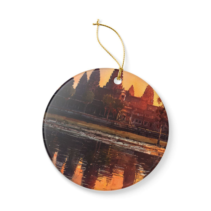 Siem Reap Ornament: Unique Siem Reap Souvenir, Siem Reap Xmas Decor, and Authentic Siem Reap Gift