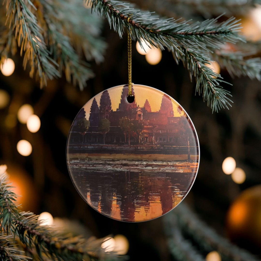 Siem Reap Ornament: Unique Siem Reap Souvenir, Siem Reap Xmas Decor, and Authentic Siem Reap Gift