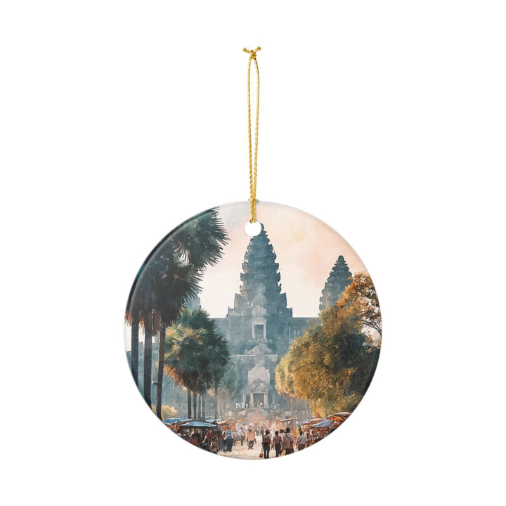 Siem Reap Ornament: Unique Siem Reap Souvenir, Siem Reap Xmas Decor, and Authentic Siem Reap Gift