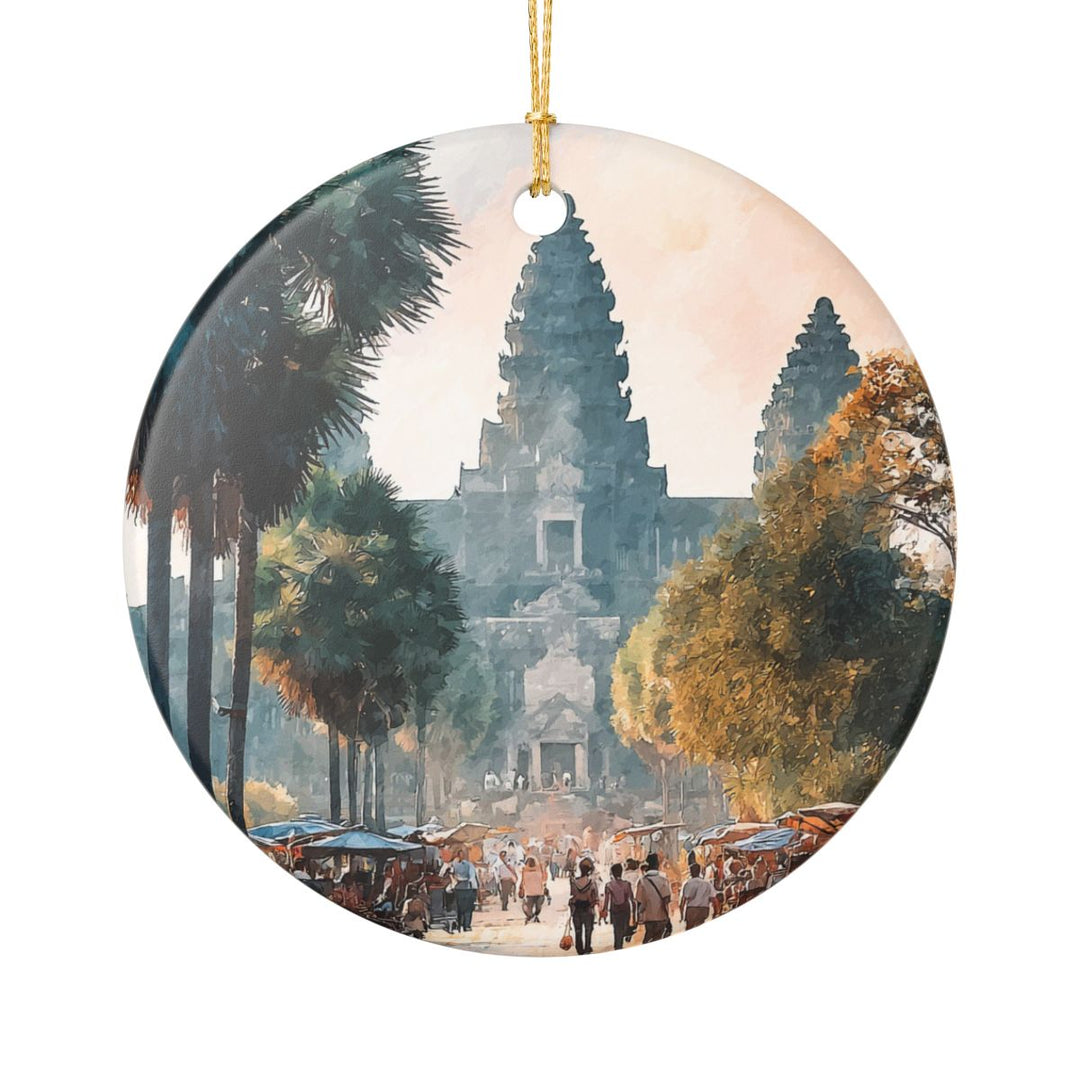 Siem Reap Ornament: Unique Siem Reap Souvenir, Siem Reap Xmas Decor, and Authentic Siem Reap Gift