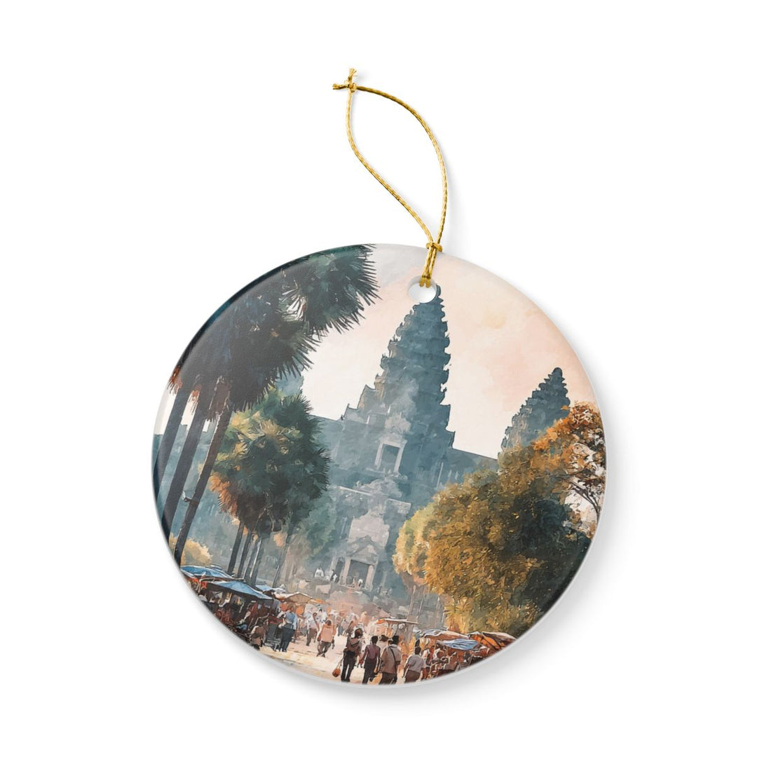 Siem Reap Ornament: Unique Siem Reap Souvenir, Siem Reap Xmas Decor, and Authentic Siem Reap Gift