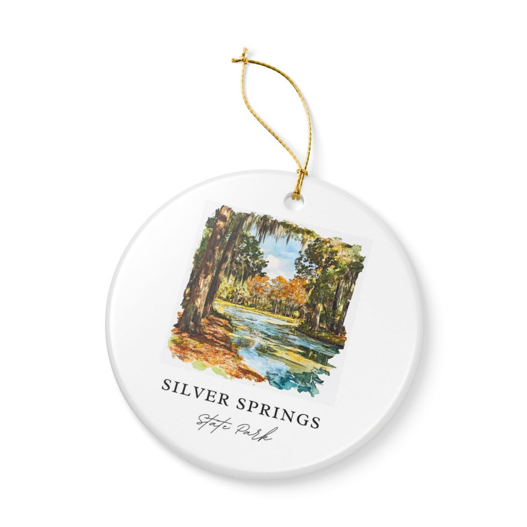 Silver Springs State Park Florida Ornament | Christmas Travel Gift