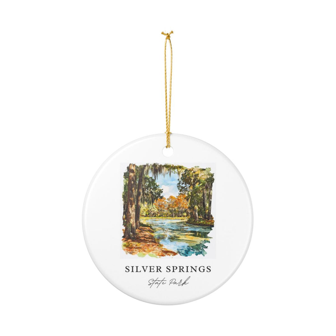 Silver Springs State Park Florida Ornament | Christmas Travel Gift