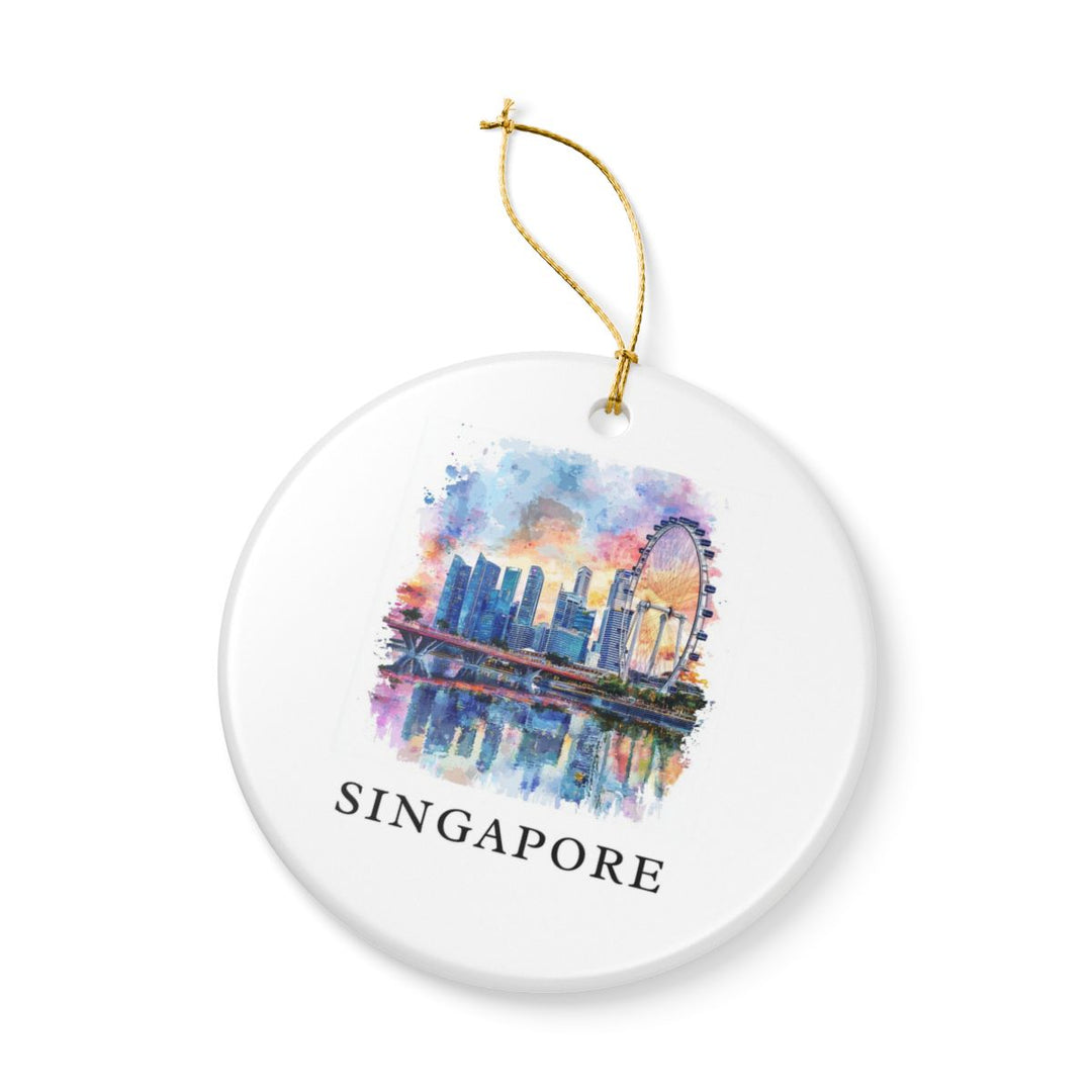 Singapore Ornament | Christmas Travel Souvenir Gift
