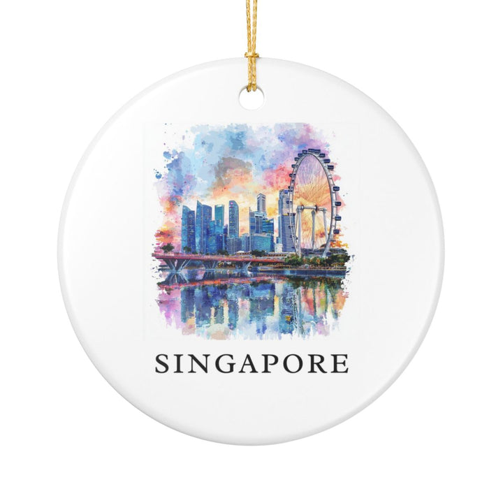 Singapore Ornament | Christmas Travel Souvenir Gift
