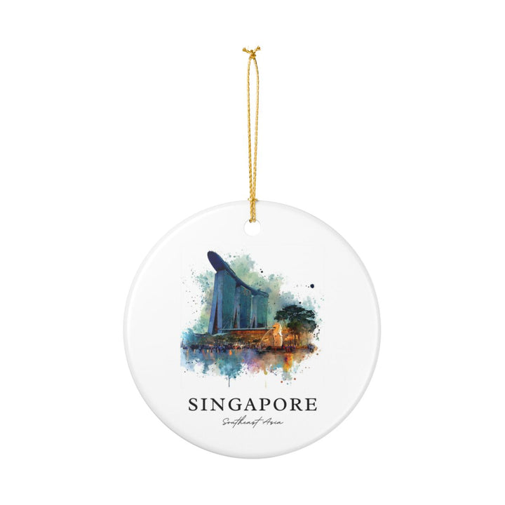 Singapore Ornament | Christmas Travel Souvenir Gift