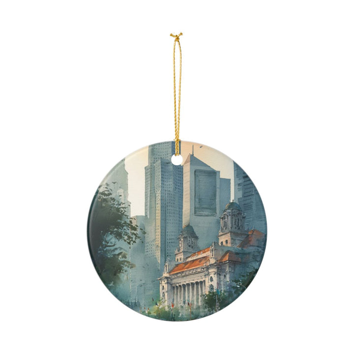 Singapore Ornament: Unique Singapore Souvenir, Singapore Xmas Decor, and Authentic Singapore Gift