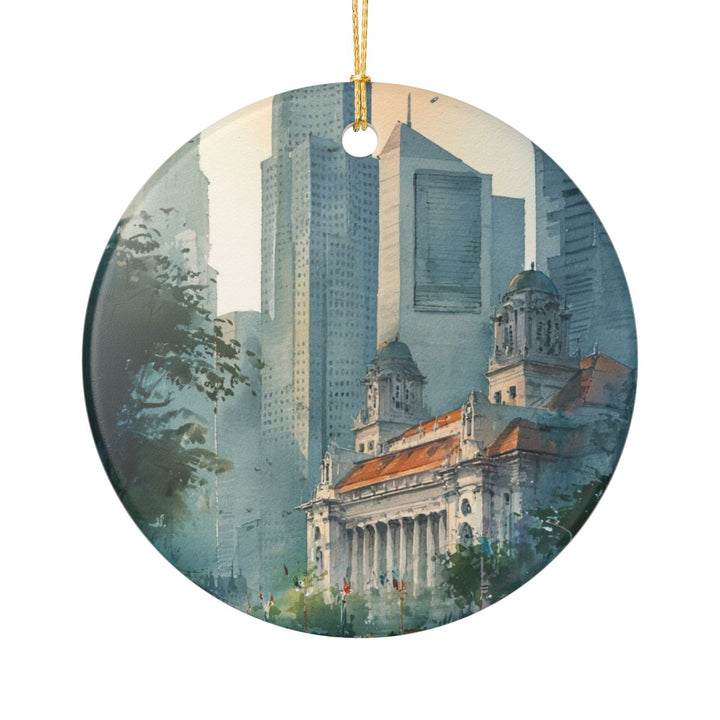 Singapore Ornament: Unique Singapore Souvenir, Singapore Xmas Decor, and Authentic Singapore Gift