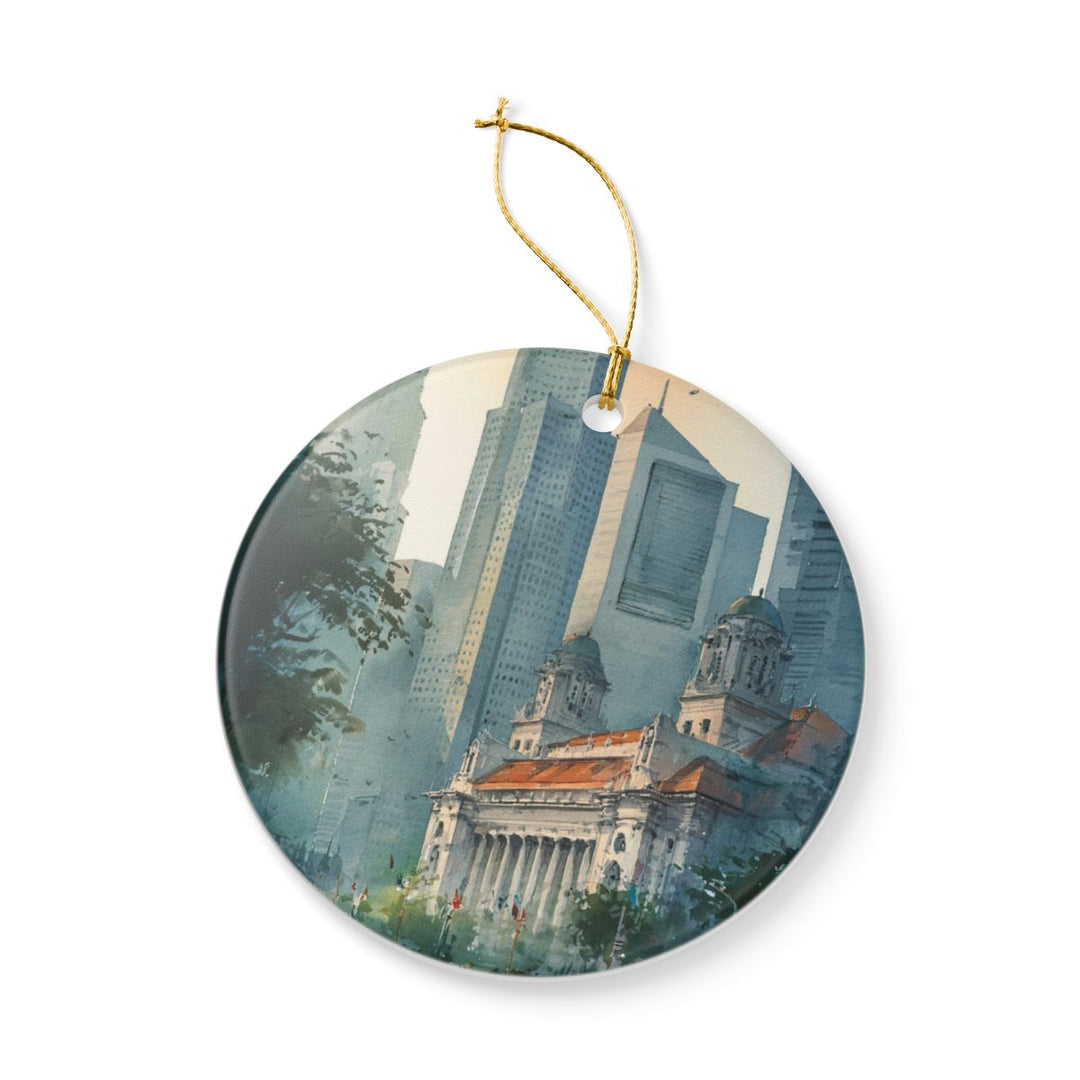 Singapore Ornament: Unique Singapore Souvenir, Singapore Xmas Decor, and Authentic Singapore Gift
