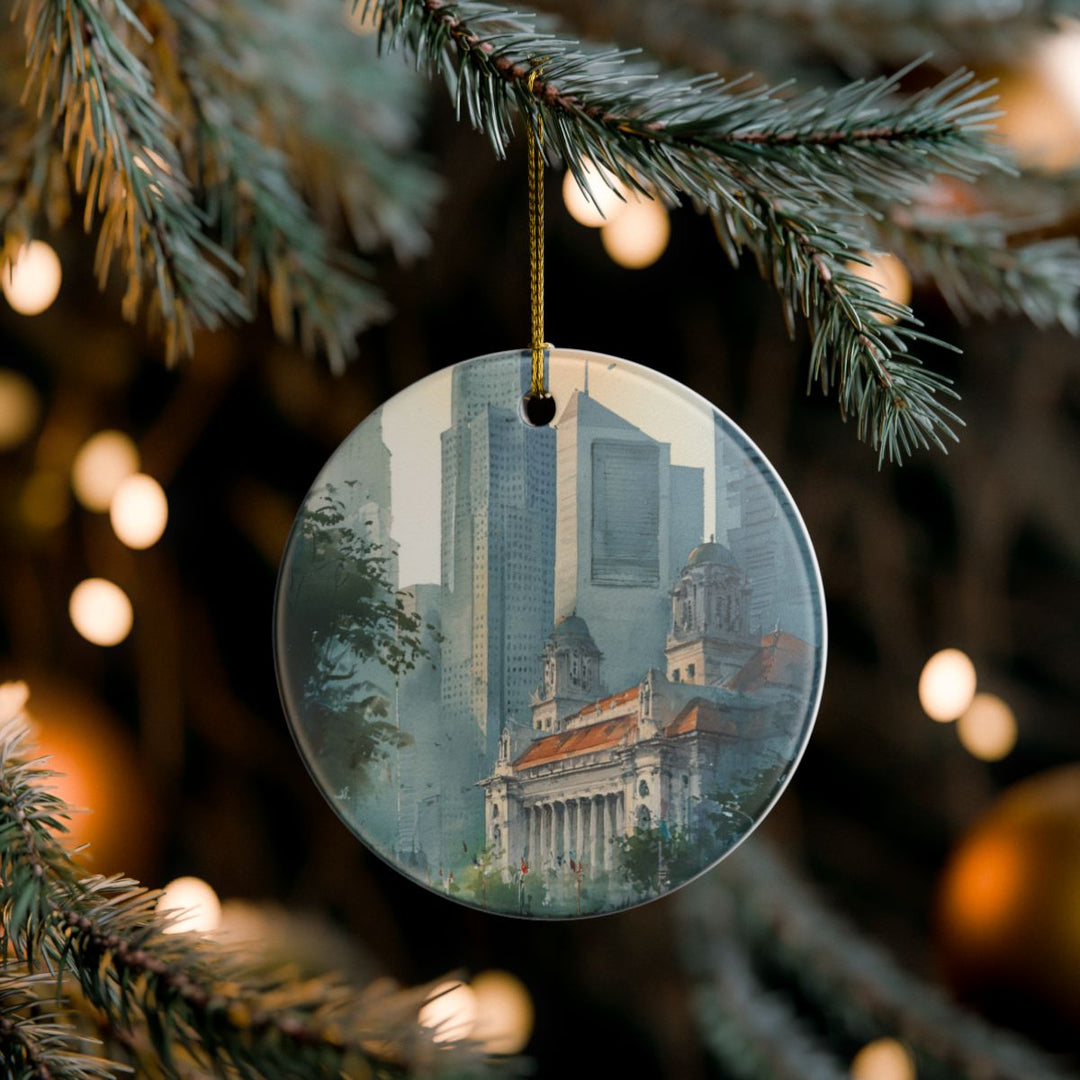 Singapore Ornament: Unique Singapore Souvenir, Singapore Xmas Decor, and Authentic Singapore Gift