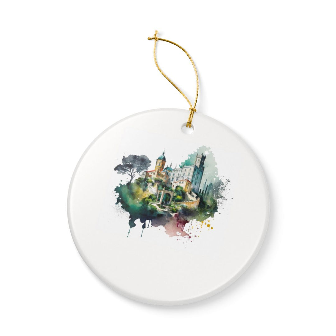 Sintra Portugal Ornament: Unique Sintra Souvenir, Sintra Portugal Xmas Decor, and Authentic Sintra Gift