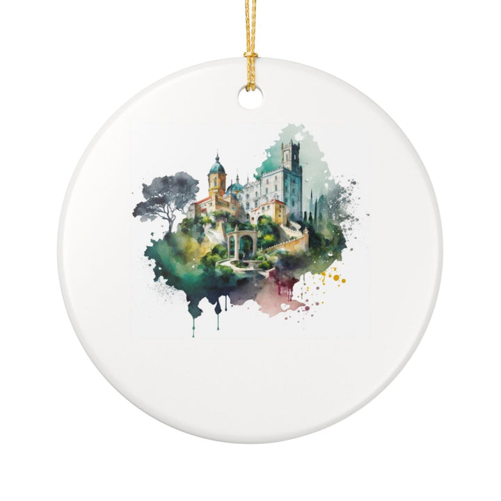 Sintra Portugal Ornament: Unique Sintra Souvenir, Sintra Portugal Xmas Decor, and Authentic Sintra Gift