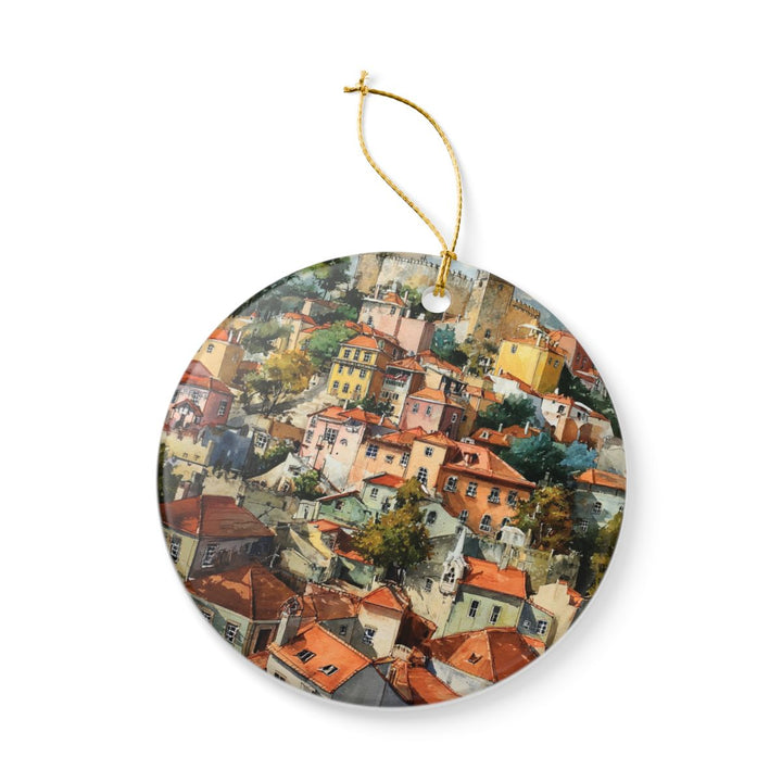 Sintra Portugal Ornament: Unique Sintra Souvenir, Sintra Portugal Xmas Decor, and Authentic Sintra Gift