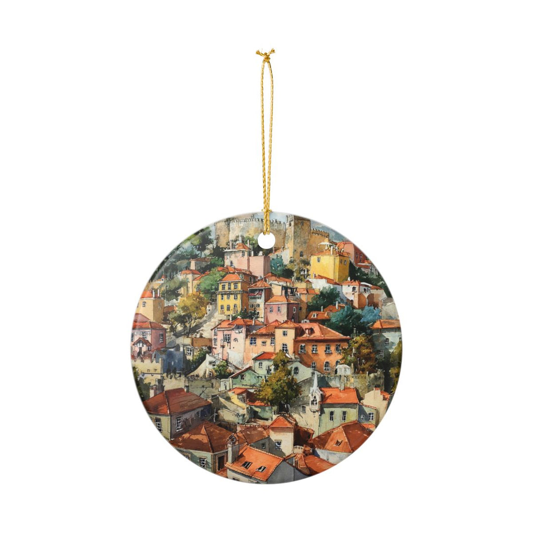Sintra Portugal Ornament: Unique Sintra Souvenir, Sintra Portugal Xmas Decor, and Authentic Sintra Gift