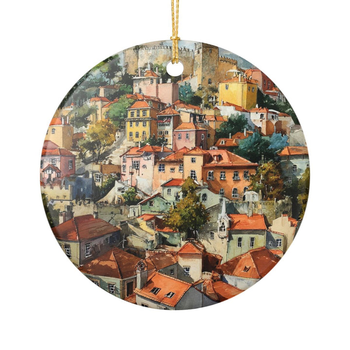 Sintra Portugal Ornament: Unique Sintra Souvenir, Sintra Portugal Xmas Decor, and Authentic Sintra Gift