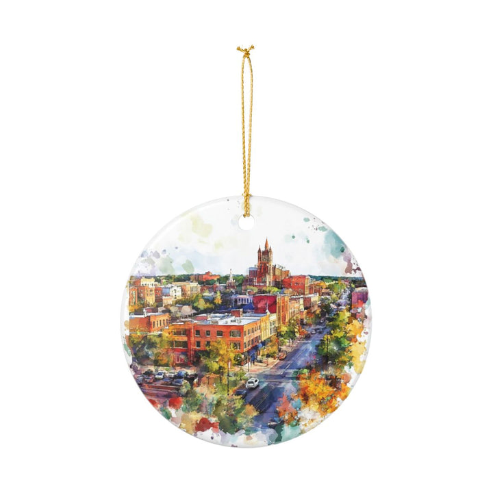 Sioux City Ornament: Unique Sioux City Souvenir, Sioux City Xmas Decor, and Authentic Sioux City Gift