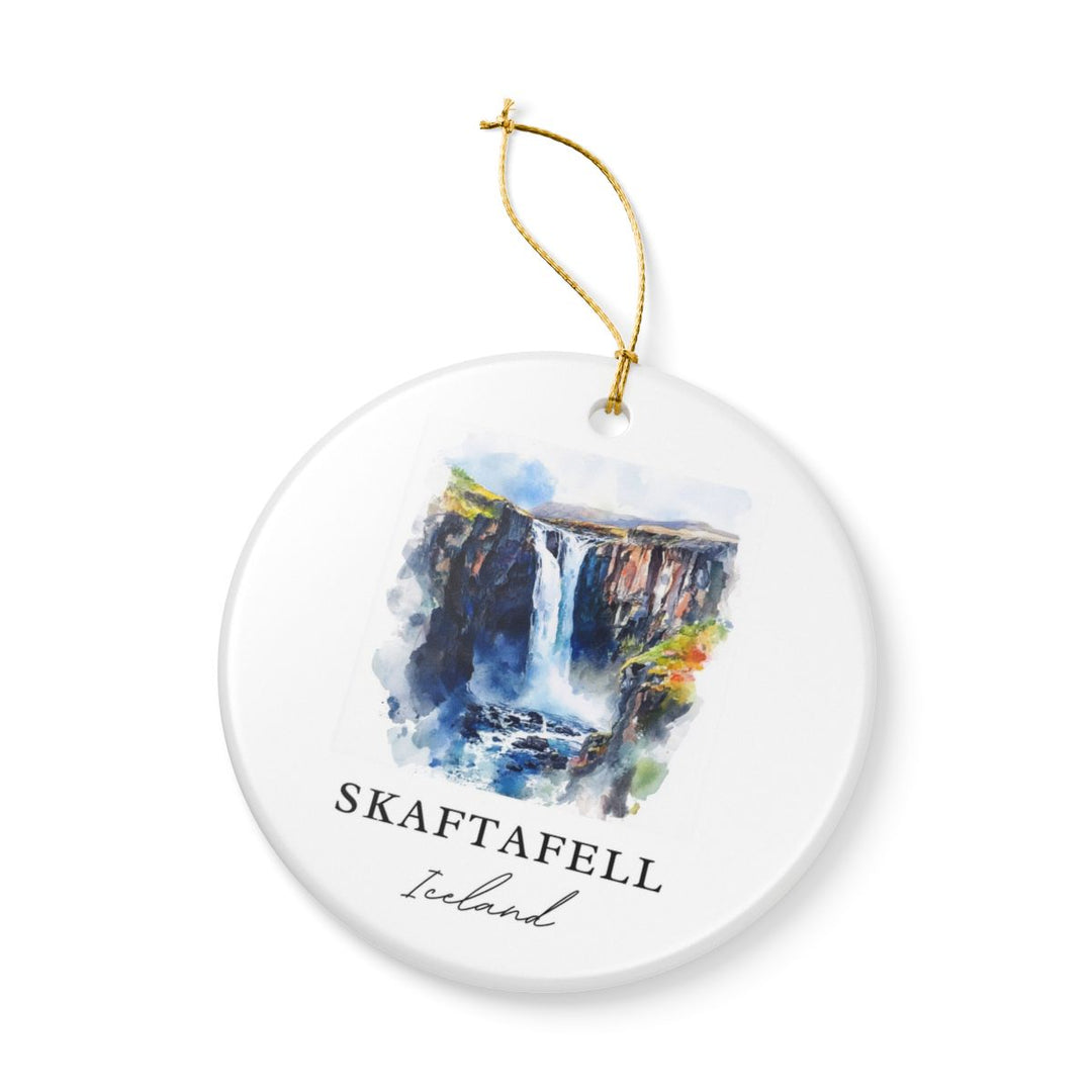 Skaftafell Iceland Ornament: Unique Skaftafell Souvenir, Skaftafell Iceland Xmas Decor, and Authentic Skaftafell Gift