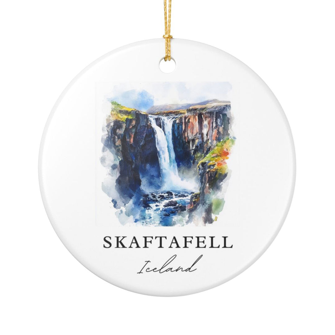 Skaftafell Iceland Ornament: Unique Skaftafell Souvenir, Skaftafell Iceland Xmas Decor, and Authentic Skaftafell Gift