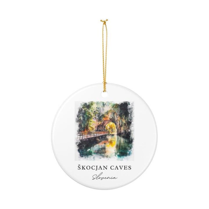 Skocjan Caves Slovenia Ornament: Unique Skocjan Caves Souvenir, Skocjan Caves Slovenia Xmas Decor, and Authentic Skocjan Caves Gift