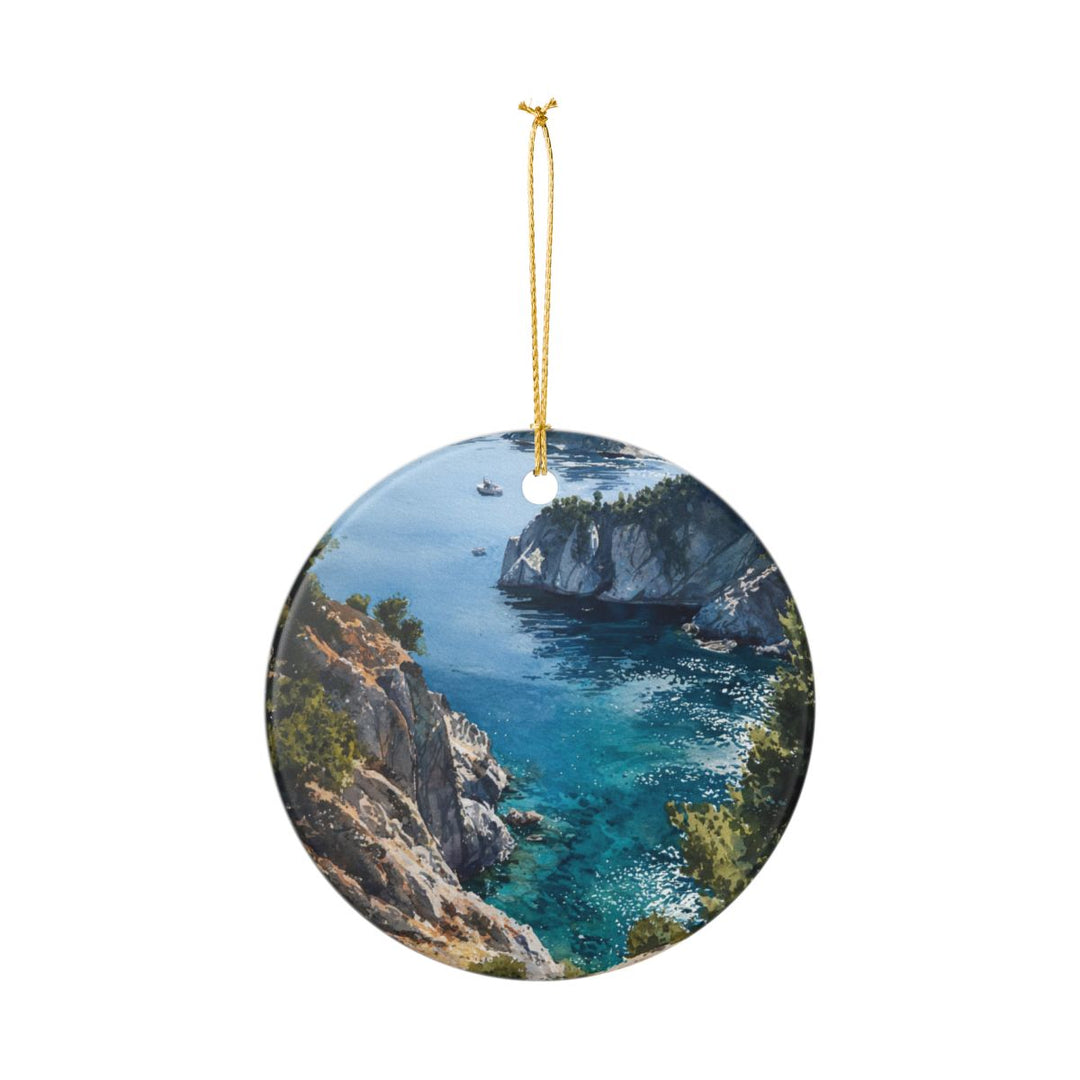 Skopelos Ornament: Unique Skopelos Souvenir, Skopelos Xmas Decor, and Authentic Skopelos Gift