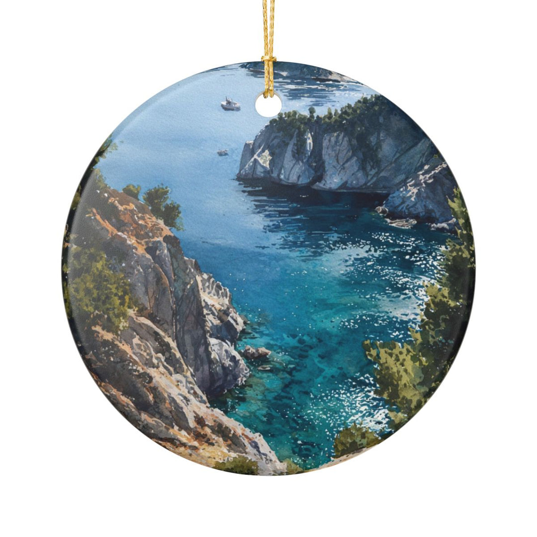 Skopelos Ornament: Unique Skopelos Souvenir, Skopelos Xmas Decor, and Authentic Skopelos Gift
