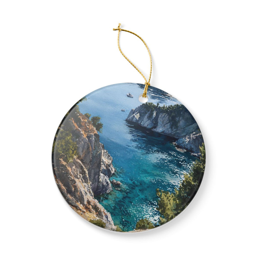 Skopelos Ornament: Unique Skopelos Souvenir, Skopelos Xmas Decor, and Authentic Skopelos Gift
