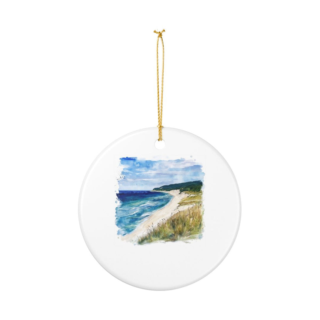 Sleeping Bear Dunes USA Ornament: Unique Sleeping Bear Dunes Souvenir, Sleeping Bear Dunes USA Xmas Decor, and Authentic Sleeping Bear Dunes Gift