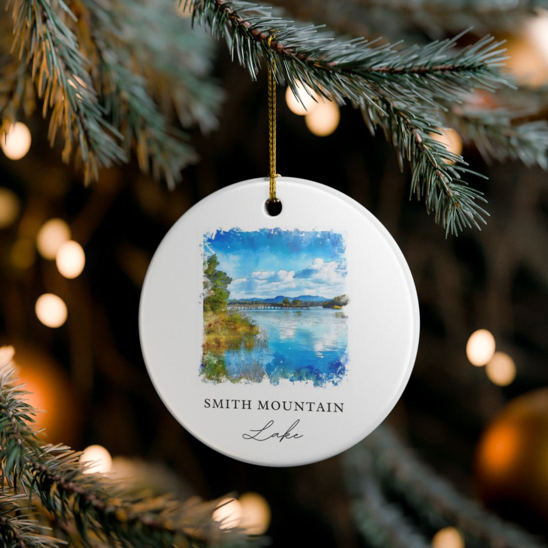 Smith Mountain Lake Ornament | Christmas Travel Souvenir Gift