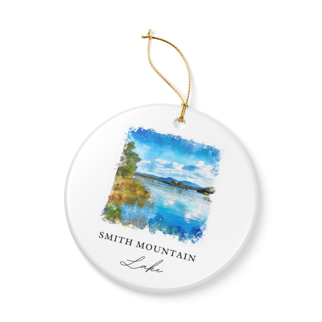 Smith Mountain Lake Ornament | Christmas Travel Souvenir Gift