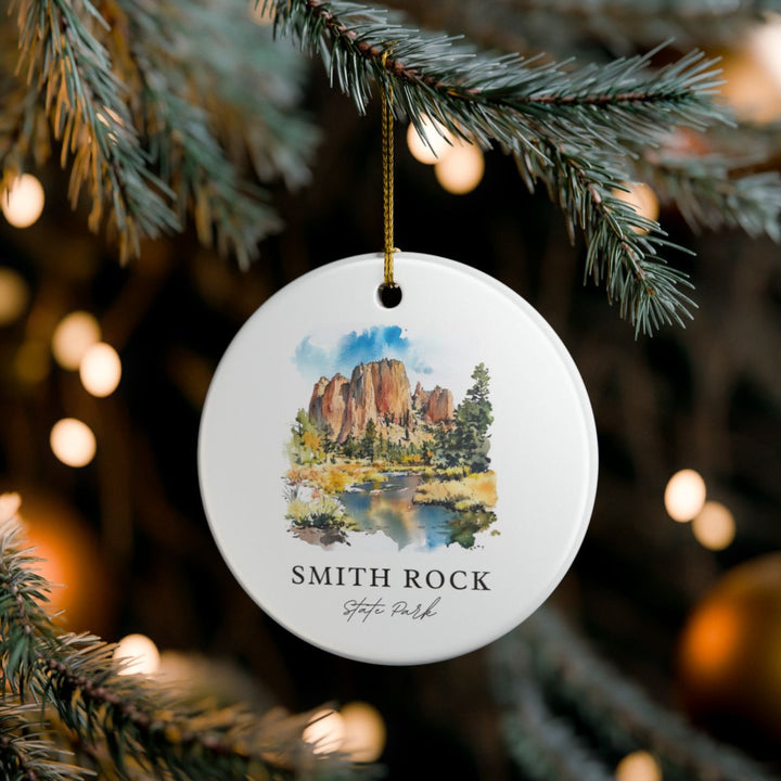 Smith Rock State Park Ornament: Unique Smith Rock State Park Souvenir, Smith Rock State Park Xmas Decor, and Authentic Smith Rock State Park Gift