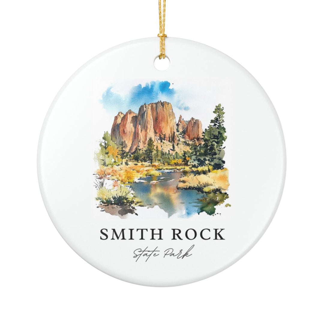 Smith Rock State Park Ornament: Unique Smith Rock State Park Souvenir, Smith Rock State Park Xmas Decor, and Authentic Smith Rock State Park Gift