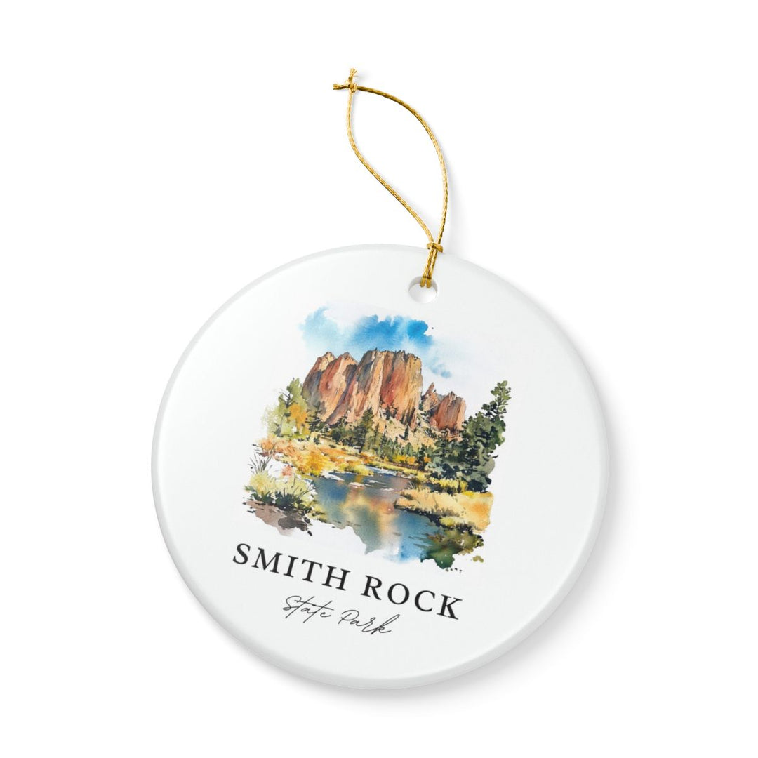 Smith Rock State Park Ornament: Unique Smith Rock State Park Souvenir, Smith Rock State Park Xmas Decor, and Authentic Smith Rock State Park Gift