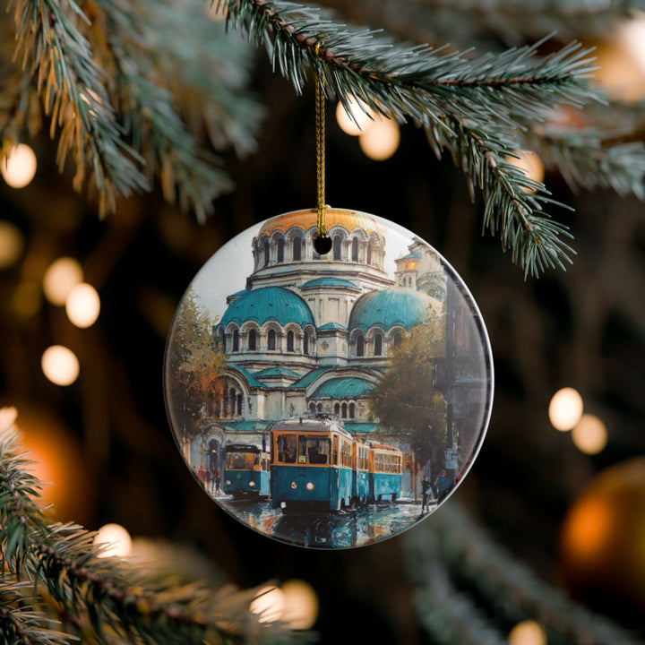 Sofia Bulgaria Ornament: Unique Sofia Souvenir, Sofia Bulgaria Xmas Decor, and Authentic Sofia Gift