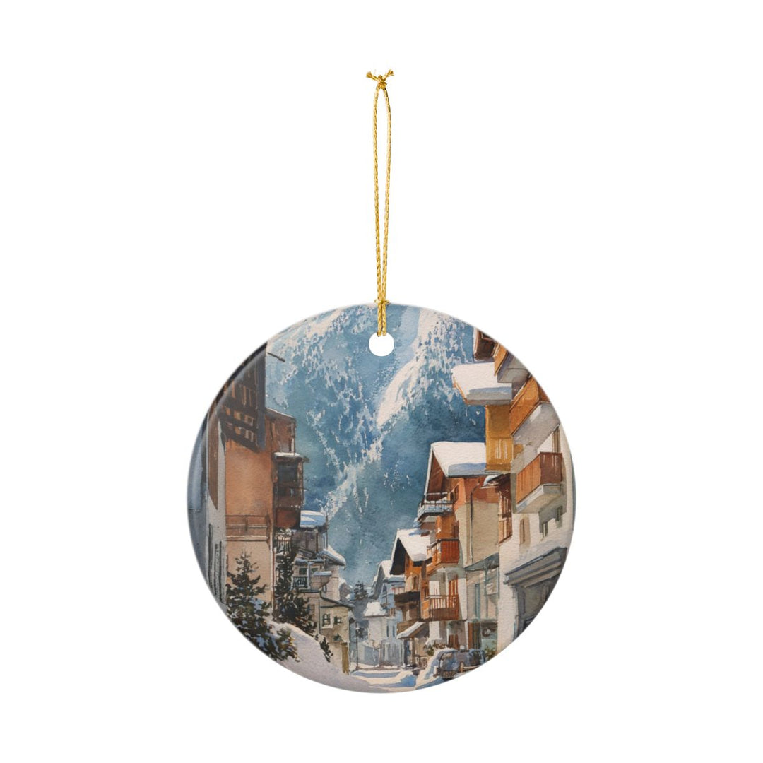Sölden Austria Ornament: Unique Sölden Souvenir, Sölden Austria Xmas Decor, and Authentic Sölden Gift