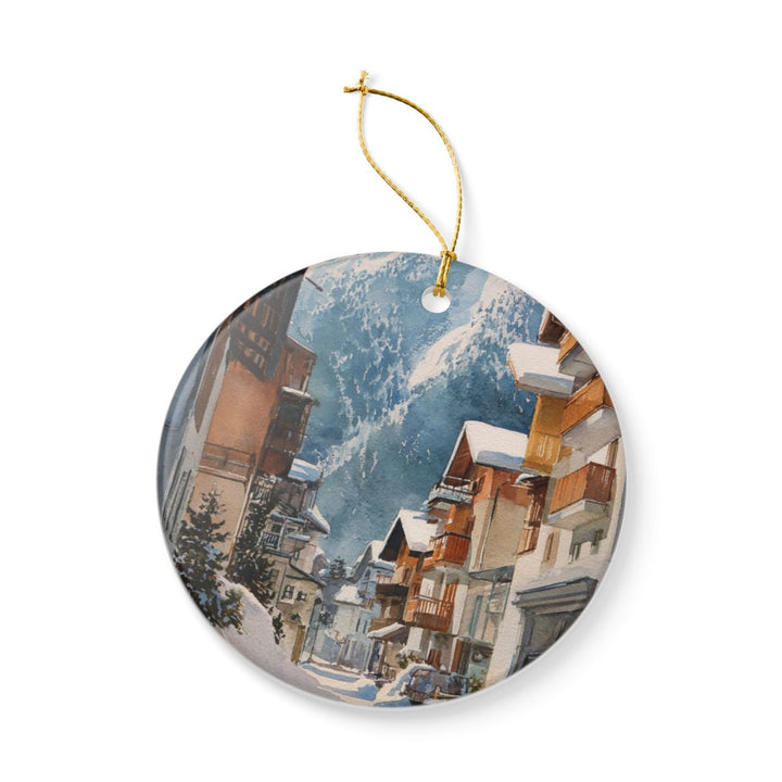 Sölden Austria Ornament: Unique Sölden Souvenir, Sölden Austria Xmas Decor, and Authentic Sölden Gift