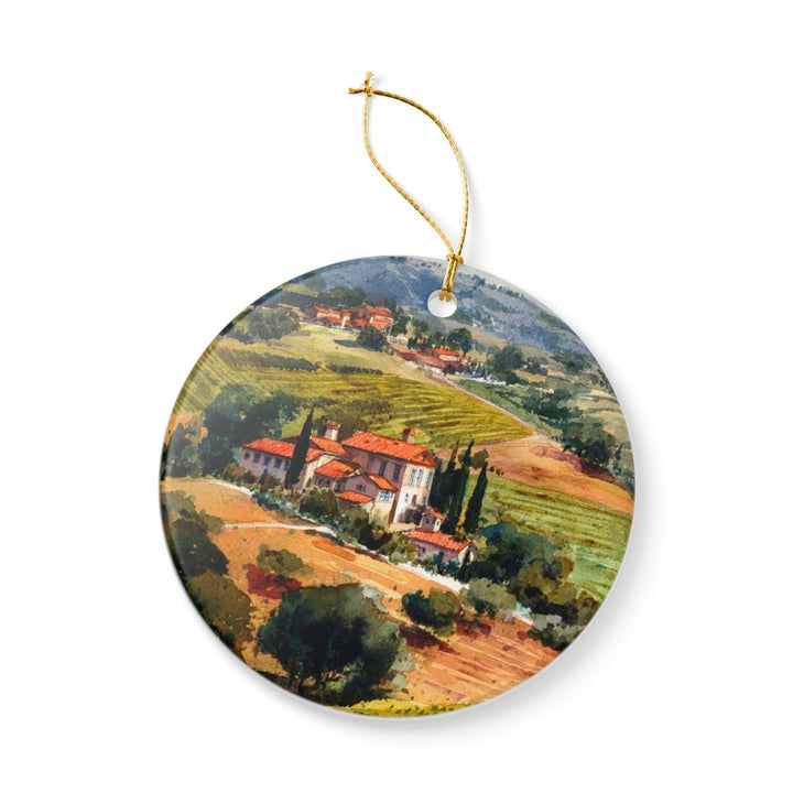 Sonoma California Ornament: Unique Sonoma Souvenir, Sonoma California Xmas Decor, and Authentic Sonoma Gift