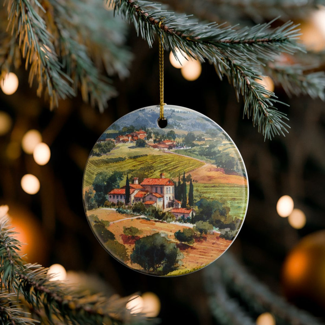 Sonoma California Ornament: Unique Sonoma Souvenir, Sonoma California Xmas Decor, and Authentic Sonoma Gift