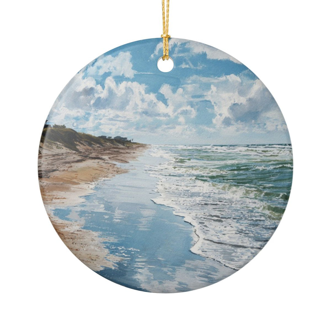 South Padre Island Ornament: Unique South Padre Island Souvenir, South Padre Island Xmas Decor, and Authentic South Padre Island Gift