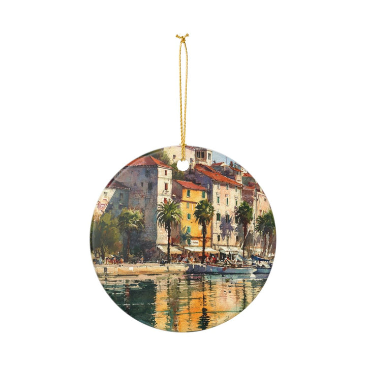 Split Croatia Ornament: Unique Split Souvenir, Split Croatia Xmas Decor, and Authentic Split Gift