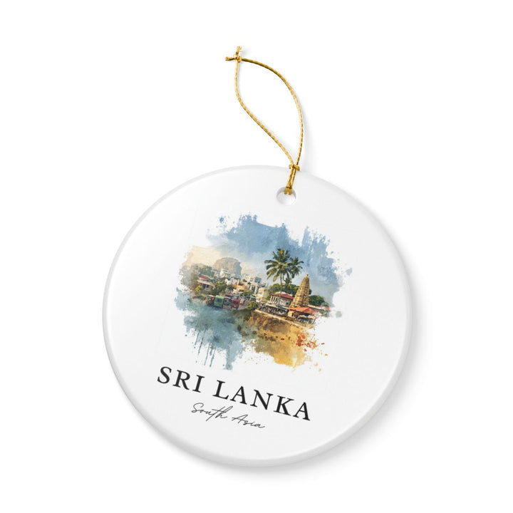Sri Lanka Sri Lanka Ornament: Unique Sri Lanka Souvenir, Sri Lanka Sri Lanka Xmas Decor, and Authentic Sri Lanka Gift