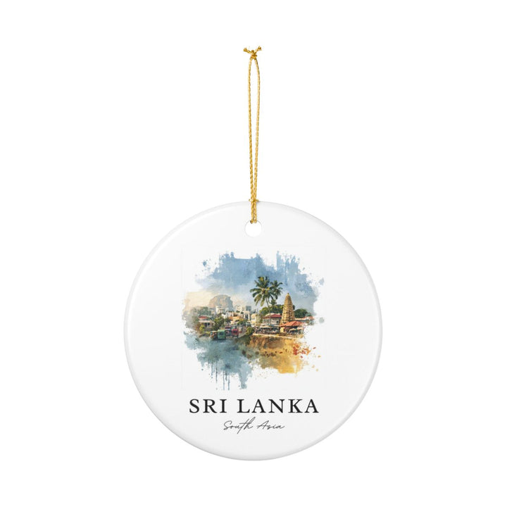 Sri Lanka Sri Lanka Ornament: Unique Sri Lanka Souvenir, Sri Lanka Sri Lanka Xmas Decor, and Authentic Sri Lanka Gift