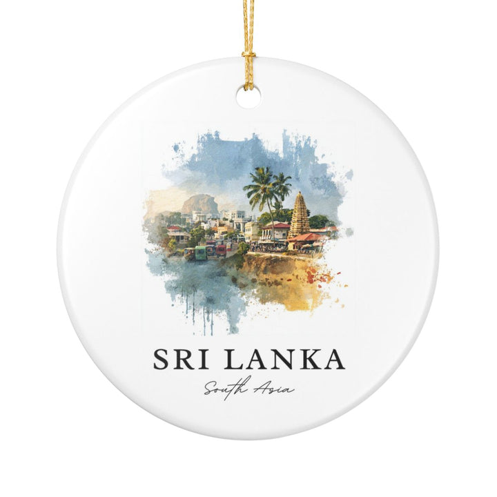 Sri Lanka Sri Lanka Ornament: Unique Sri Lanka Souvenir, Sri Lanka Sri Lanka Xmas Decor, and Authentic Sri Lanka Gift
