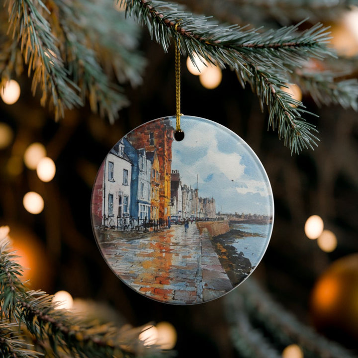 St Andrews Scotland Ornament: Unique St Andrews Souvenir, St Andrews Scotland Xmas Decor, and Authentic St Andrews Gift