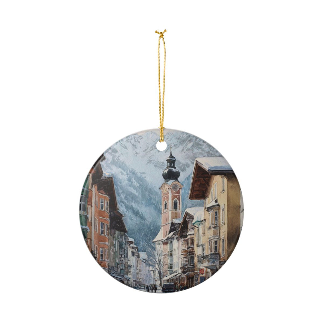St. Anton Austria Ornament: Unique St. Anton Austria Souvenir, St. Anton Austria Xmas Decor, and Authentic St. Anton Austria Gift