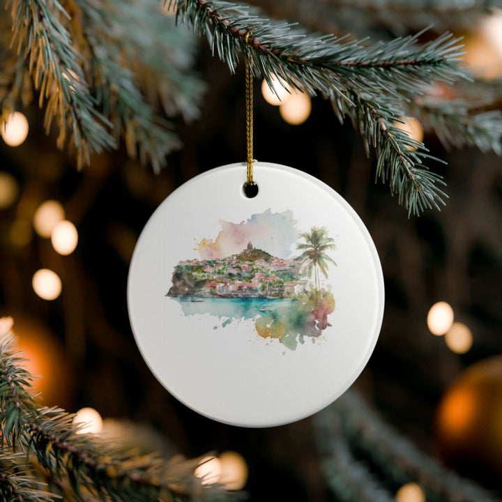 St. Barts Caribbean Ornament: Unique St. Barts Souvenir, St. Barts Caribbean Xmas Decor, and Authentic St. Barts Gift
