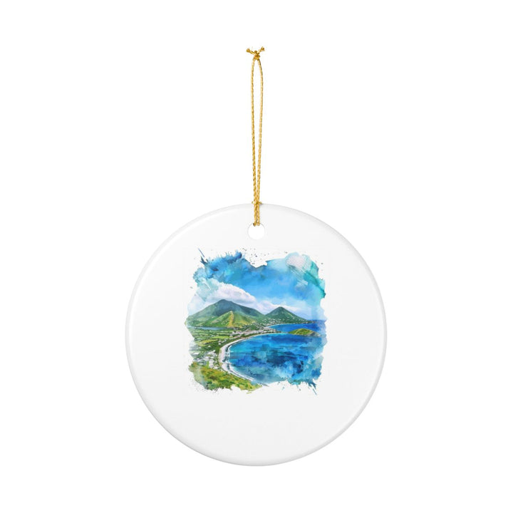 St. Kitts and Nevis Caribbean Ornament: Unique St. Kitts and Nevis Souvenir, St. Kitts and Nevis Caribbean Xmas Decor, and Authentic St. Kitts and Nevis Gift