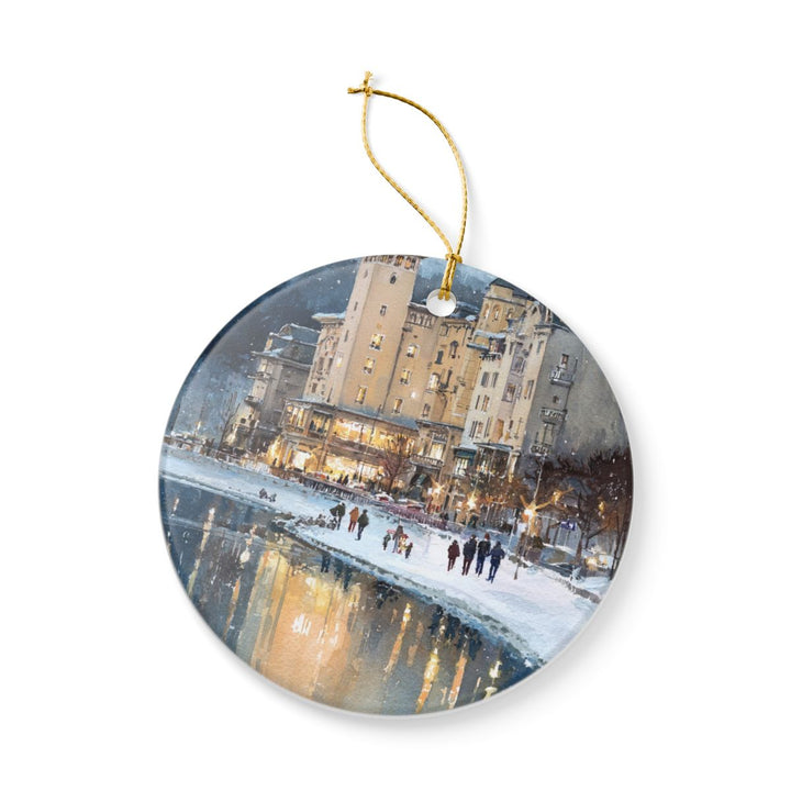 St. Moritz Switzerland Ornament: Unique St. Moritz Souvenir, St. Moritz Switzerland Xmas Decor, and Authentic St. Moritz Gift