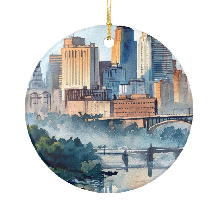 St. Paul Minnesota Ornament: Unique St. Paul Souvenir, St. Paul Minnesota Xmas Decor, and Authentic St. Paul Gift