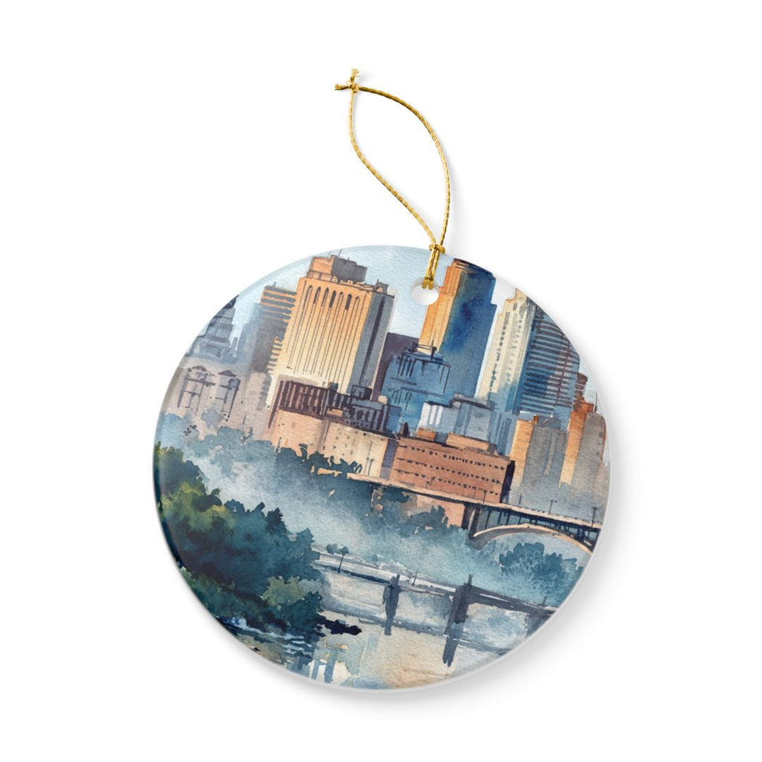 St. Paul Minnesota Ornament: Unique St. Paul Souvenir, St. Paul Minnesota Xmas Decor, and Authentic St. Paul Gift